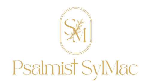 The logo for Psalmist SylMac in the color gold